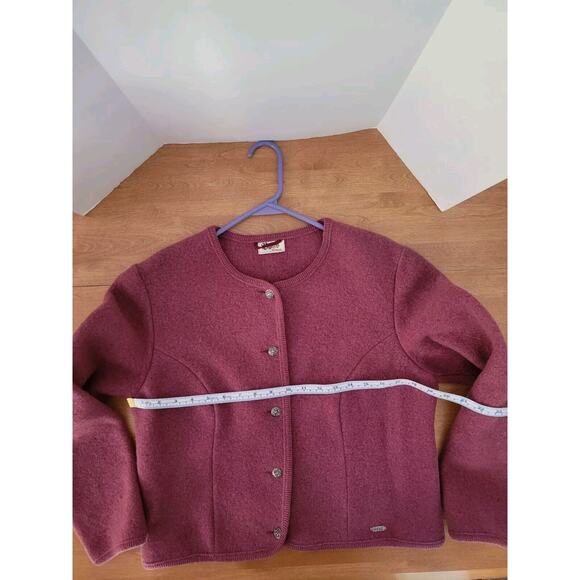 Vintage Boos Wool Sweater Cardigan Made in Austria Absolutely Perfect Condition - Picture 8 of 14